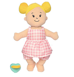 Wee Baby Stella Peach with Blonde Buns